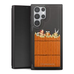 Snap Wallet Case schwarz