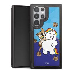 Snap Wallet Case schwarz