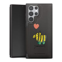 Snap Wallet Case schwarz