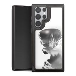 Snap Wallet Case schwarz