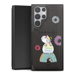 Snap Wallet Case schwarz