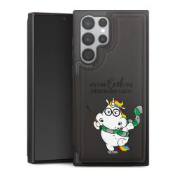 Snap Wallet Case schwarz