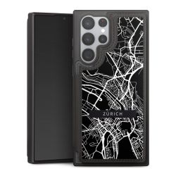 Snap Wallet Case schwarz