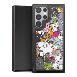 Snap Wallet Case schwarz