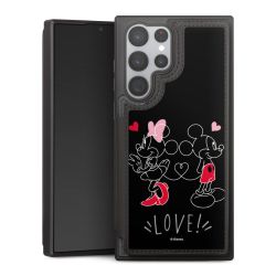 Snap Wallet Case schwarz