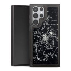 Snap Wallet Case schwarz