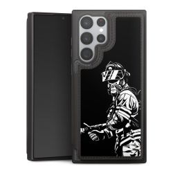 Snap Wallet Case schwarz