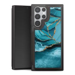 Eisblaue Marmor Landschaft