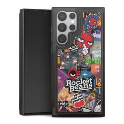 Snap Wallet Case schwarz