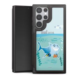 Snap Wallet Case schwarz