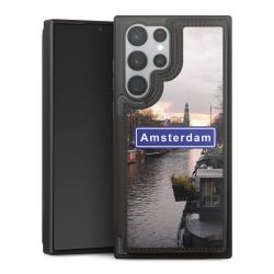 Snap Wallet Case schwarz