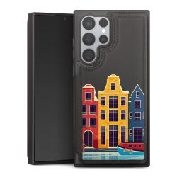Snap Wallet Case schwarz