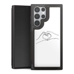 Snap Wallet Case schwarz