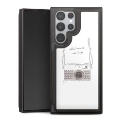 Snap Wallet Case schwarz