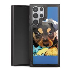 Snap Wallet Case schwarz