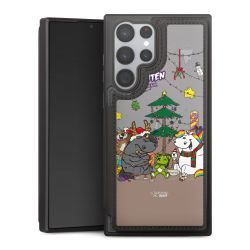 Snap Wallet Case schwarz