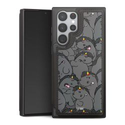 Snap Wallet Case schwarz