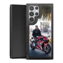 Snap Wallet Case schwarz