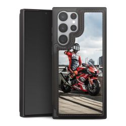 Snap Wallet Case schwarz