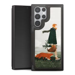 Snap Wallet Case schwarz