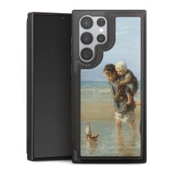 Snap Wallet Case schwarz