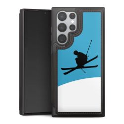 Snap Wallet Case schwarz