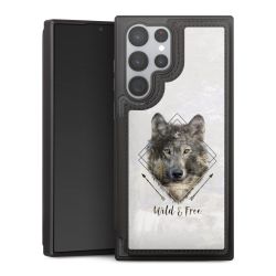 Snap Wallet Case schwarz