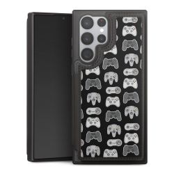 Snap Wallet Case schwarz