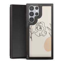 Snap Wallet Case schwarz