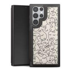 Snap Wallet Case schwarz