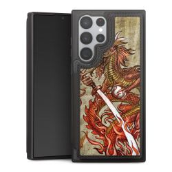 Snap Wallet Case schwarz