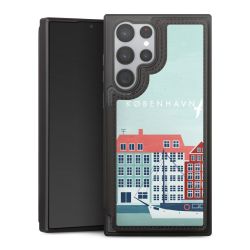 Snap Wallet Case schwarz