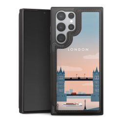 Snap Wallet Case schwarz