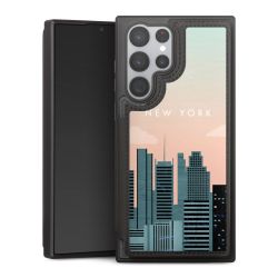 Snap Wallet Case schwarz