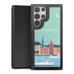 Snap Wallet Case schwarz