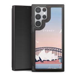 Snap Wallet Case schwarz