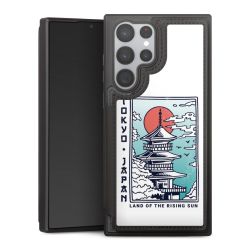 Snap Wallet Case schwarz