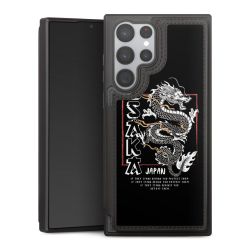 Snap Wallet Case schwarz