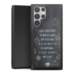 Snap Wallet Case schwarz