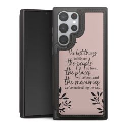 Snap Wallet Case schwarz