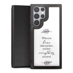 Snap Wallet Case schwarz