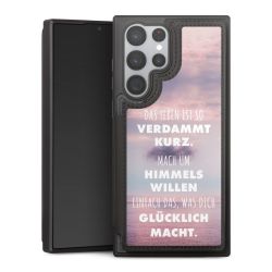 Snap Wallet Case schwarz