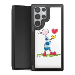 Snap Wallet Case schwarz