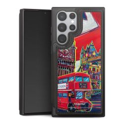 Snap Wallet Case schwarz