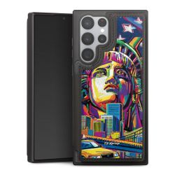 Snap Wallet Case schwarz