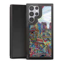 Snap Wallet Case schwarz