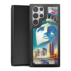 Snap Wallet Case schwarz