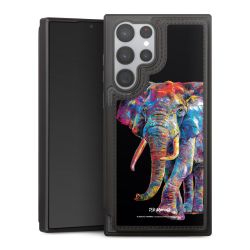 Snap Wallet Case schwarz