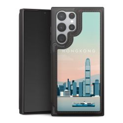 Snap Wallet Case schwarz