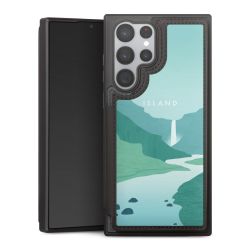 Snap Wallet Case schwarz